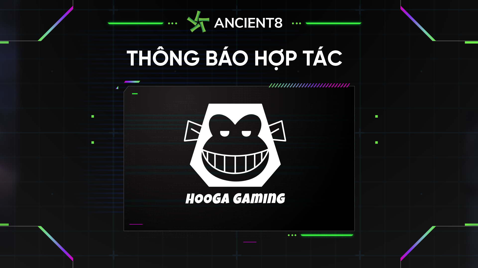 Ancient8 hợp tác với Hooga Gaming tiên phong trong việc tạo ra một nền kinh tế 'Play to earn' công bằng