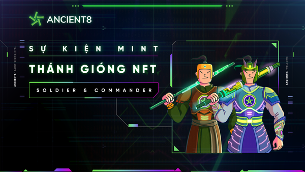 Sự Kiện Mint Thánh Gióng NFT Soldier và Commander: Công bố kết quả Whitelist!